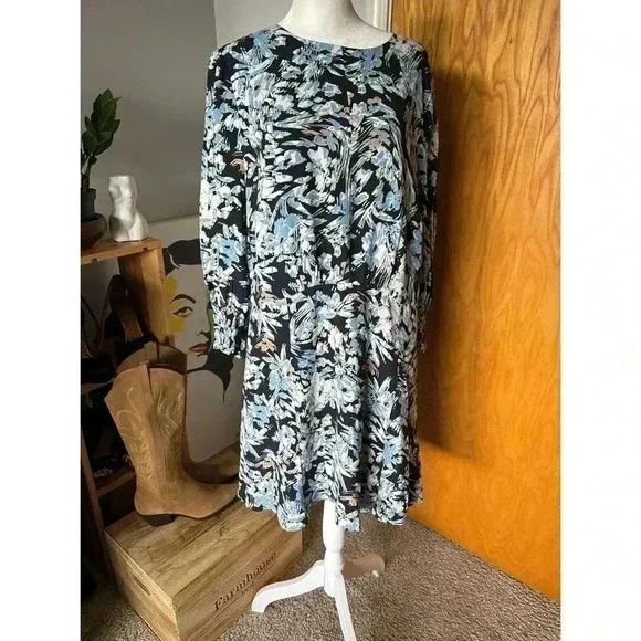 Reiss Annie Floral A-Line Dress - Picture 6 of 9